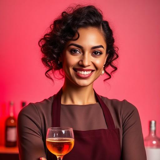 Mixologist at work
